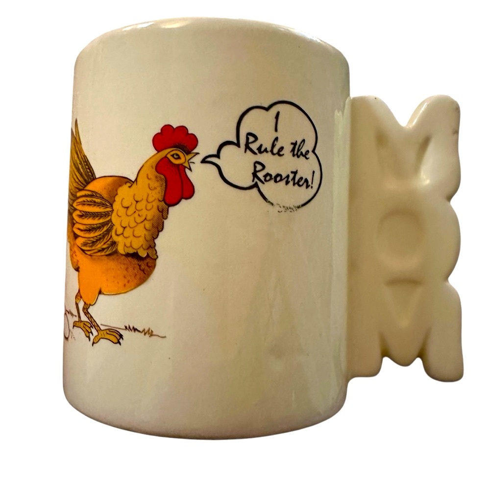 Vintage Rooster Mom Mug